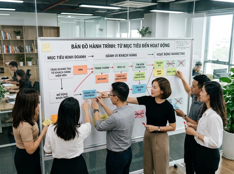 Phân bổ nguồn lực marketing theo mục tiêu, ưu tiên và khả năng thực hiện
